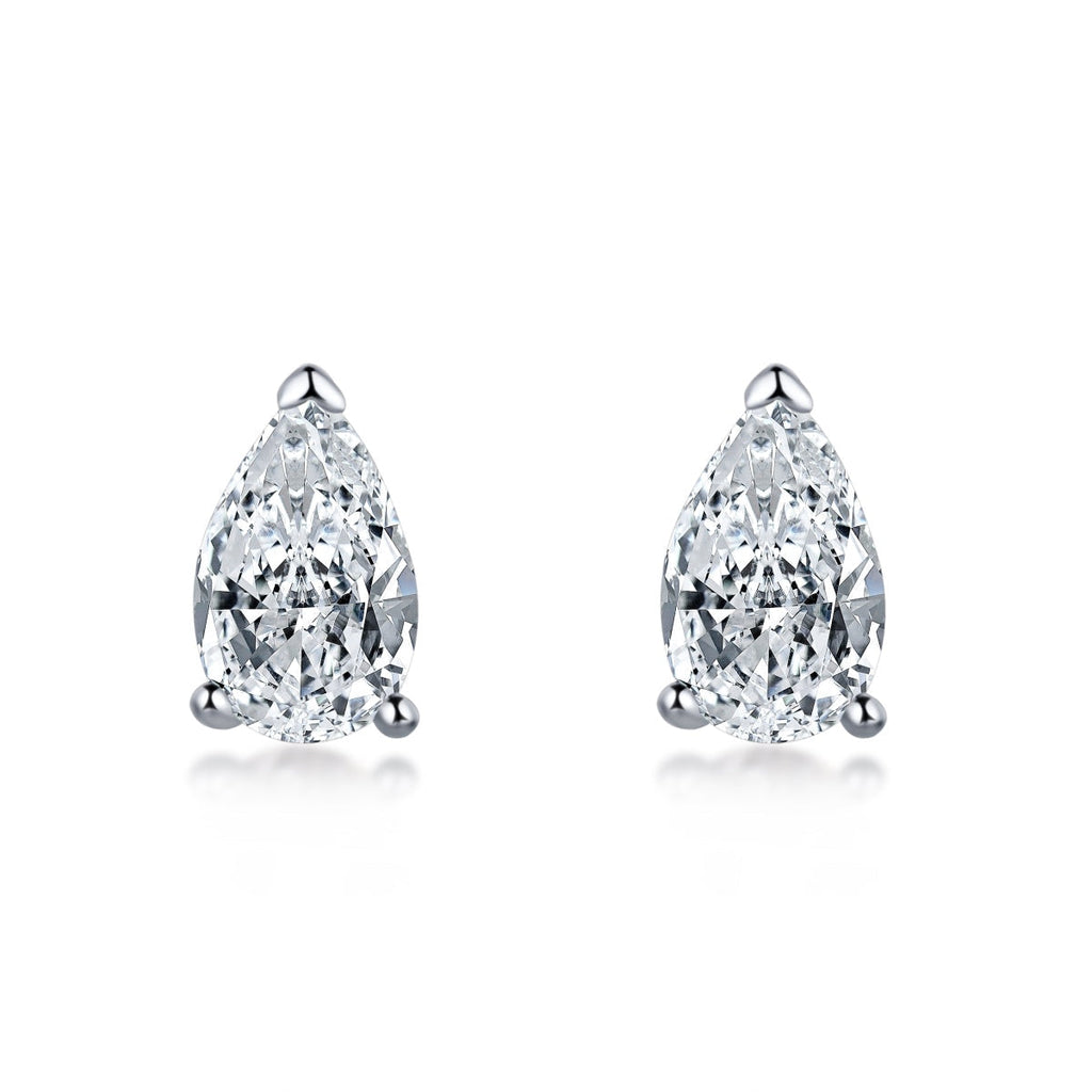 [Tonmkive Jewelry]Ornate Water Drop Shape Earrings