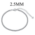 [Tonmkive Jewelry]Dazzling Sparkling Round Cut Daily Bracelet